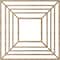 Ekena Millwork Raven Wood Fretwork Pierced Ceiling Medallion, Red Oak, 32"OD x 11 3/4"ID x 3/8"T CMWP32X32X0375RARO - alternate 3
